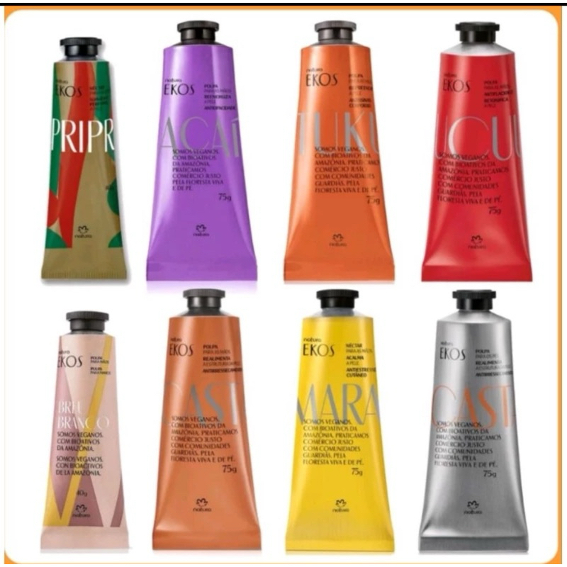polpa / creme / necta ekos mãos e unhas Natura