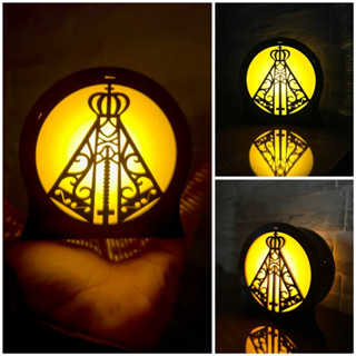 Luminaria Nossa Senhora Aparecida - Terço - Santo Rosário em Oferta na Shopee