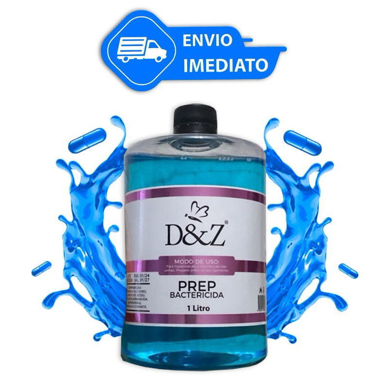 Prep Bactericida D&Z 1 Litro Uso Profissional Original