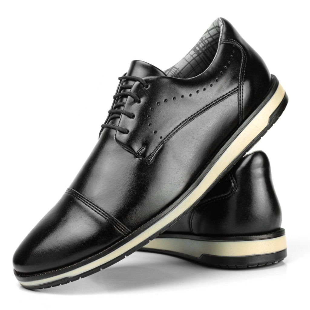 Sapato Sapatênis Social Masculino Oxford Casual Confortável Esporte Fino Com Cadarço Promoção