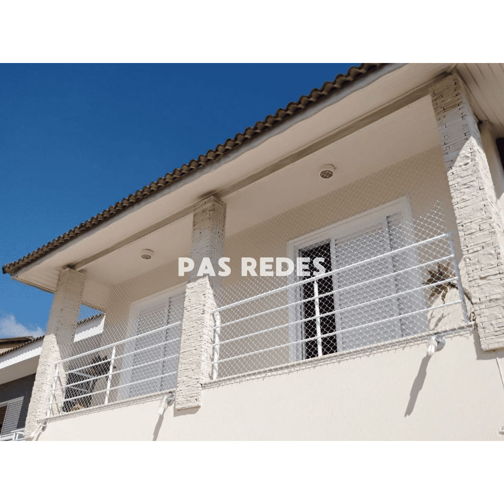 Detalhes do Kit 10m² Rede Tela De Proteção Para Sacadas Janelas Gatos Crianças