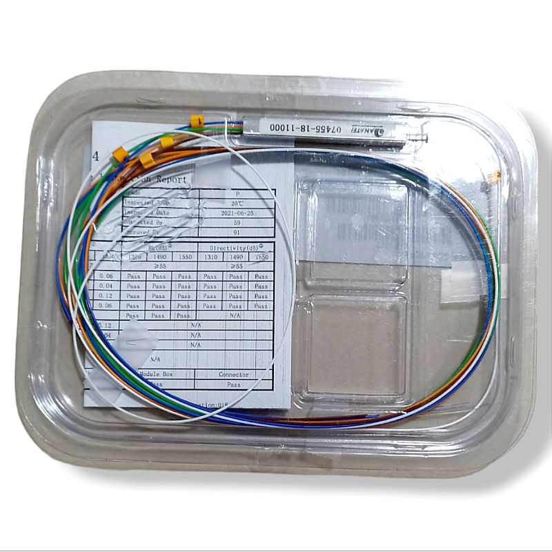 Splitter Óptico 1x4 Divisor Óptico Passivo Kit 10 unidades