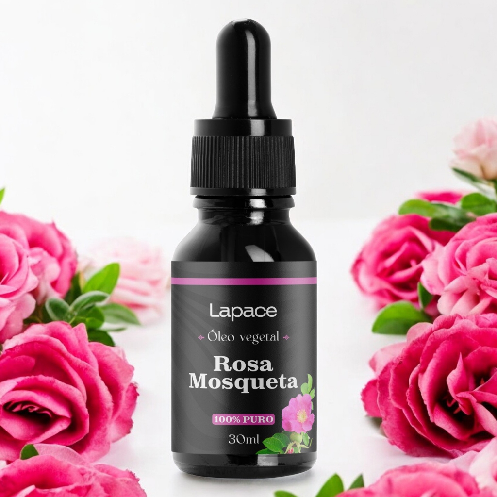 Óleo Vegetal Rosa Mosqueta 100% Puro 30ml Lapace Anti Rugas Estrias Celulites Clareador Manchas Pele em Oferta na Shopee