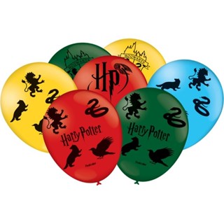 Balão Harry Potter Bexiga Hogwarts N9 C/ 25uni Bruxaria em Oferta na Shopee