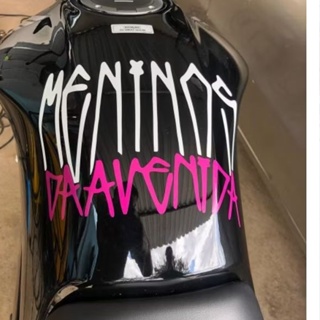 Adesivo meninos da avenida  para tanque de moto, não desbota. em Oferta na Shopee