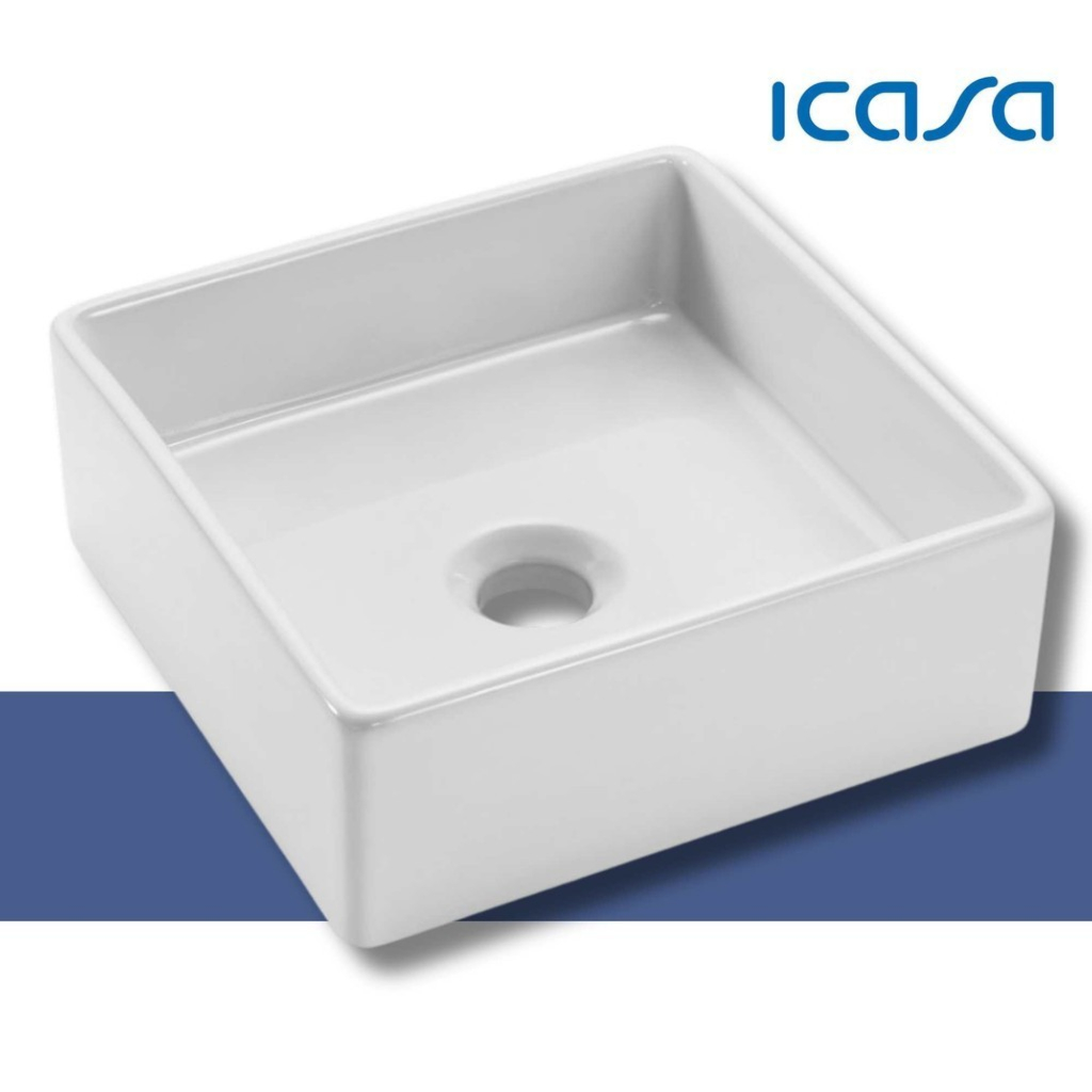 Cuba de Apoio Quadrada 30cm Icasa em Oferta na Shopee