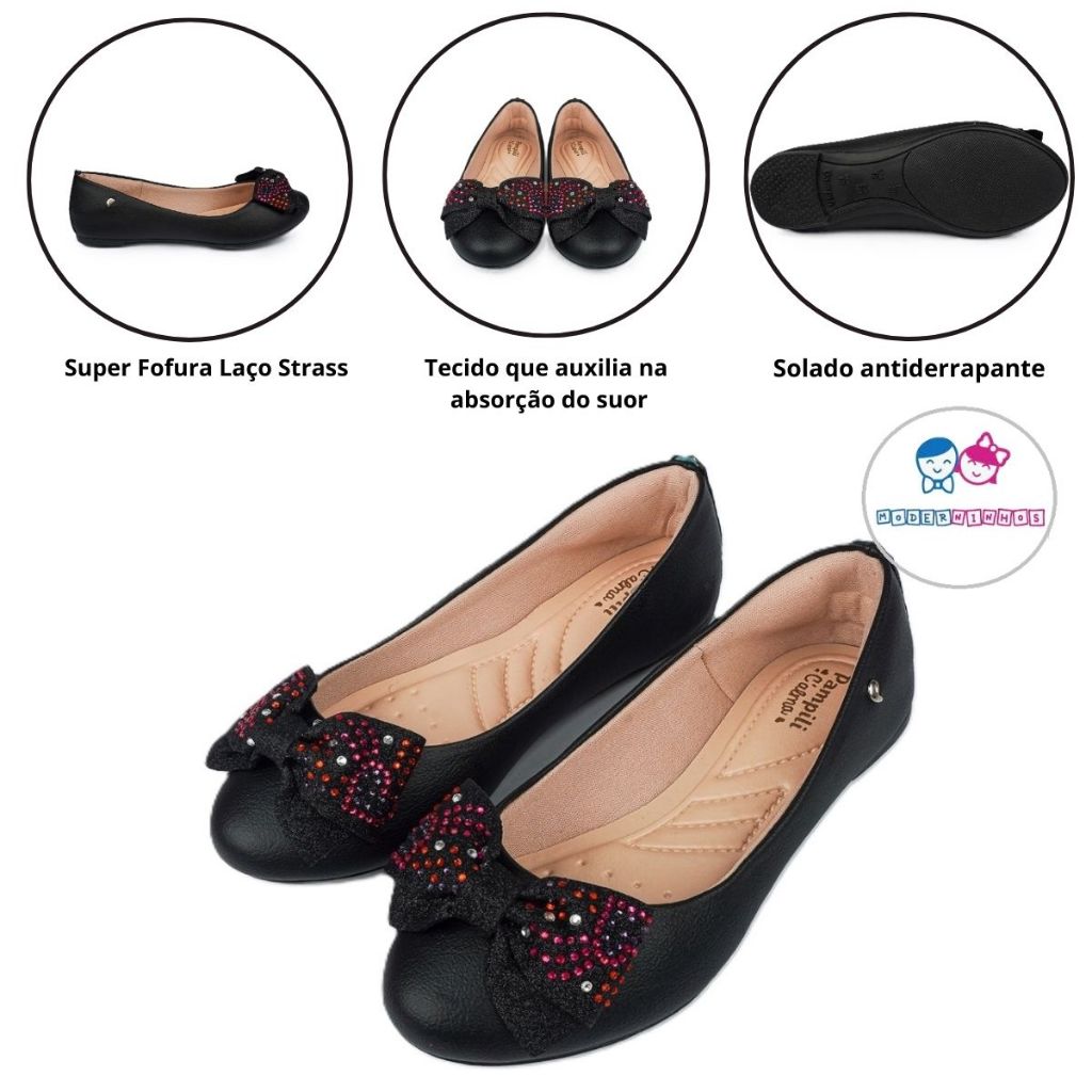 O que é Sapatilha Infantil Pampili Preta? Guia e Onde Comprar | BuscaProdutos