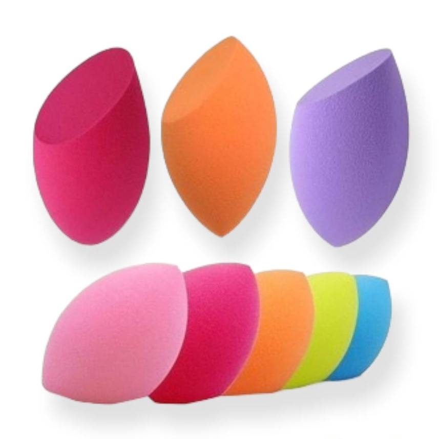 Esponja Para Base e Corretivo Gota Chanfrada Beauty Egg Sponge Puff Novidade