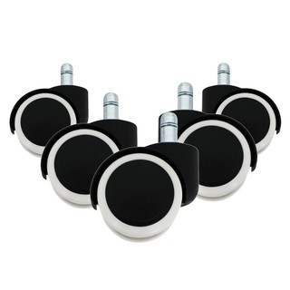 Kit 5 Rodízios Rodinhas Para Cadeira de Escritório Nylon em Oferta na Shopee