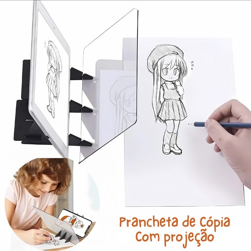 Desenho | Placa de Rastreamento Esboço | Prancheta De Desenhos | Projetor de Desenho Óptico | DIY!