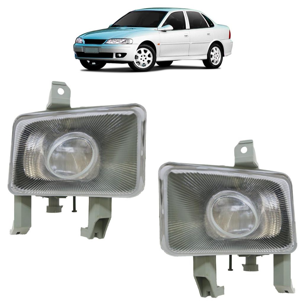 Par Farol Milha Auxiliar Vectra 2000 2001 2002 2003 2004 2005 Cinza Lente Estriada Vidro em Oferta na Shopee