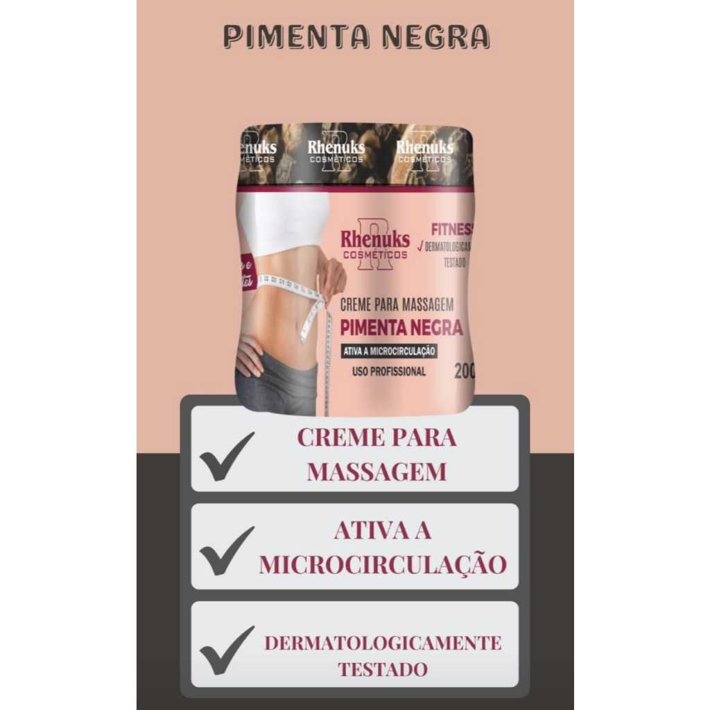 Creme Pimenta Negra Celulite Estrias Perda Medida Atacado Tipo De Embalagem Pote Fragrância Menta