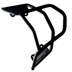 Suporte Baú Xtz250 Lander 2019 Diante Bagageiro Preto
