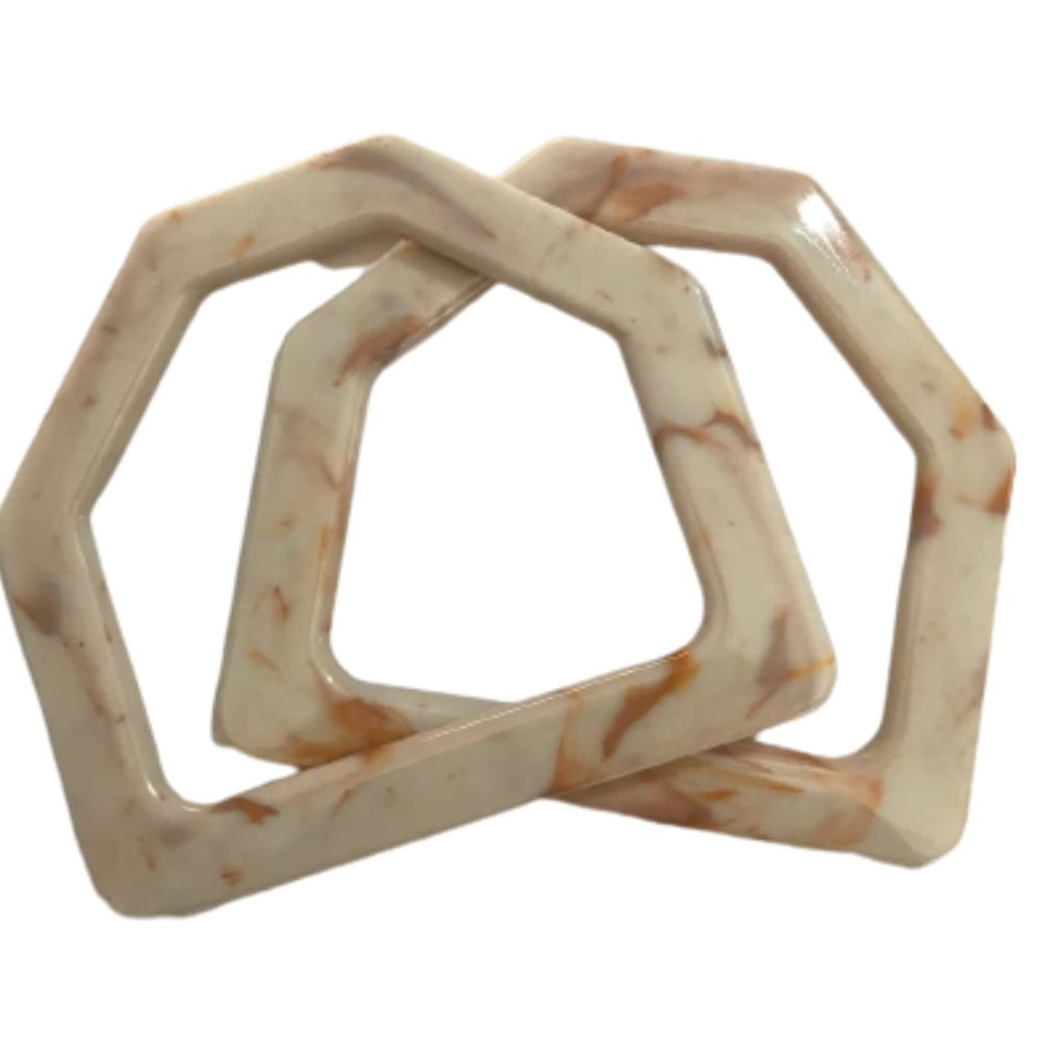 Alça CS Cor Bala de Coco ideal para bolsa de croche macrame e trico