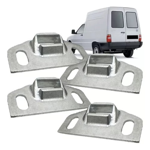 Kit 4 Batente Superior Inferior Porta Traseira Baú Fiorino 1985 A 2013 em Oferta na Shopee