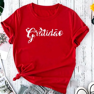 Blusa T-shirt Linda Camiseta Feminina Gratidão Life Yeshua Camisa em Oferta na Shopee