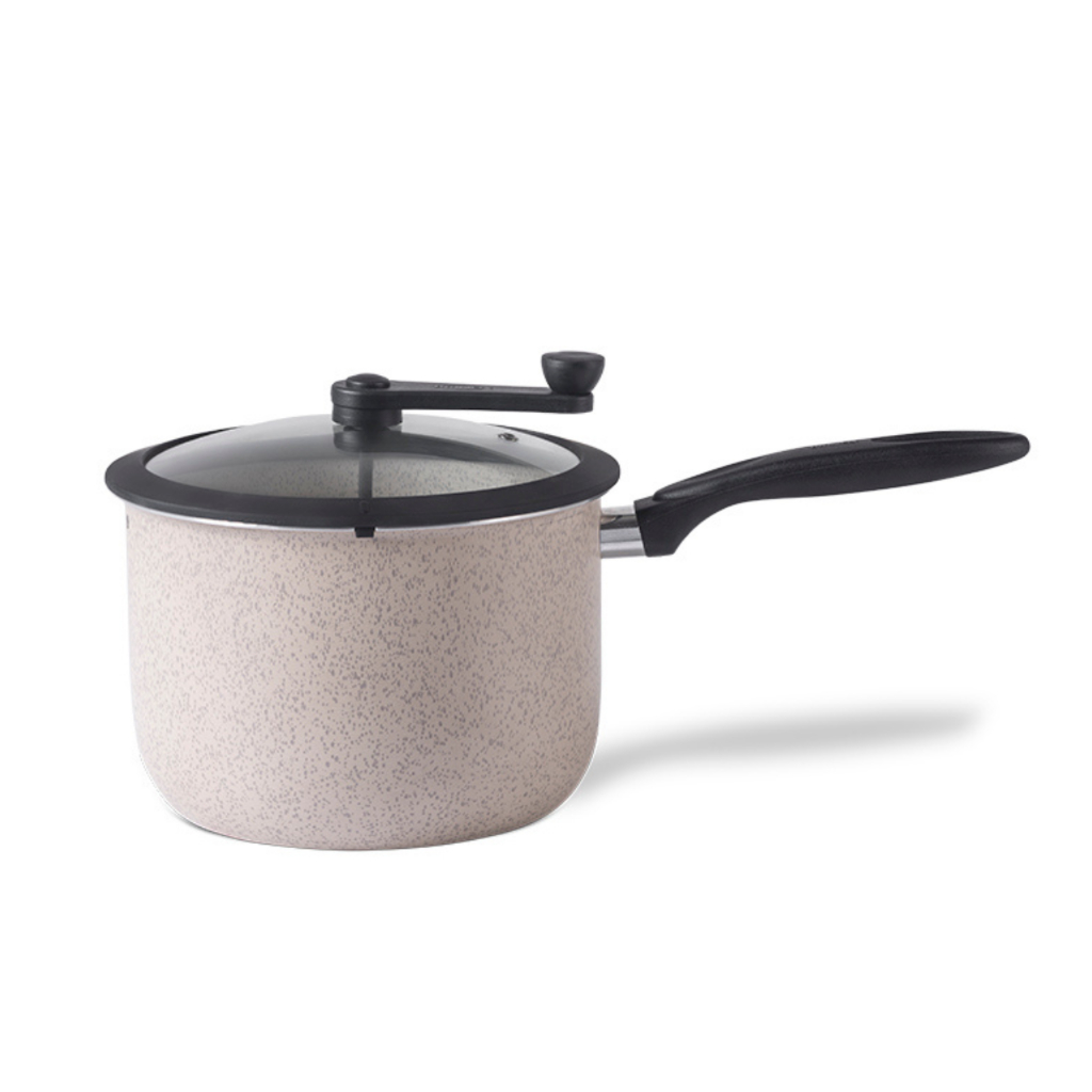 Pipoqueira Brinox Ceramic Life Pic Poc 22x15,5cm 5,5L Tampa com Vidro Temperado Vanilla em Oferta na Shopee