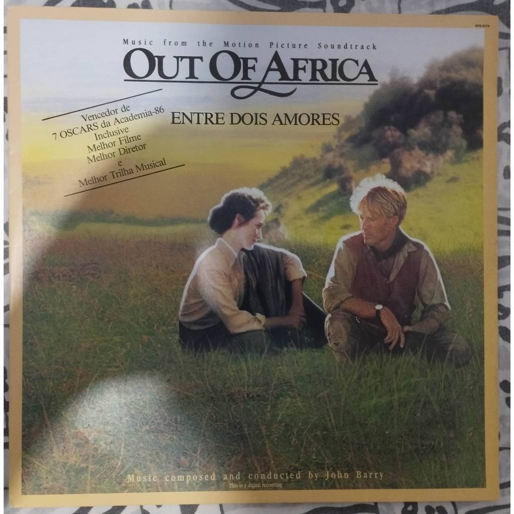 LP/VINIL ENTRE DOIS AMORES - Out Of Africa (1985)