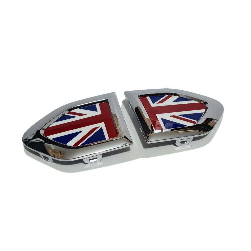 Conjunto Original Tampa Decorativa Lateral Mini Cooper F60 Union Jack