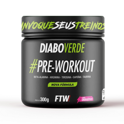 Diabo Verde Insano - Pré Treino - 300G FTW