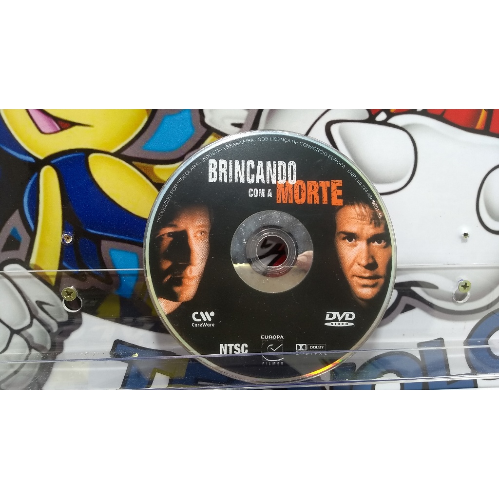 sem capa Dvd Filme Brincando Com A Morte - Um Jogo Sem Regras