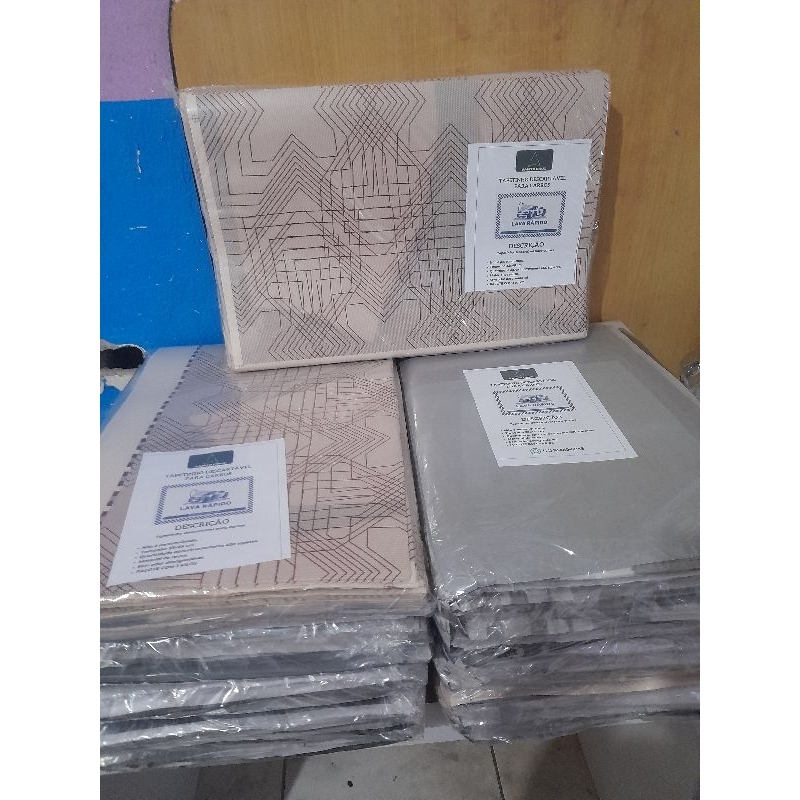 tapetinho descartáveis para carro 3 kilos