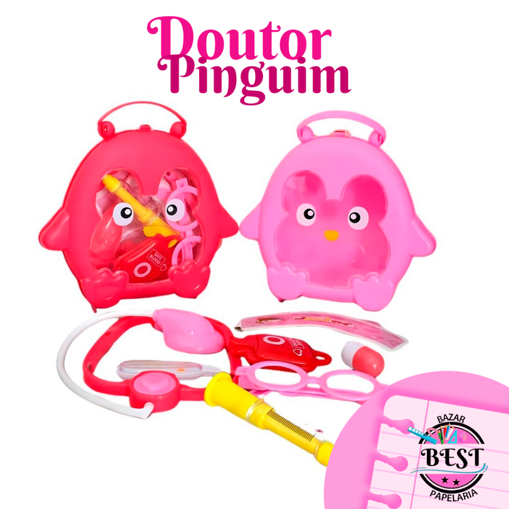 Maleta Mini Infantil Kit  Médica Doutora