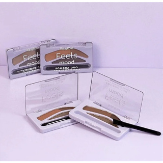 Sombra Duo Sobrancelha / Feels Mood / By Ruby Rose em Oferta na Shopee