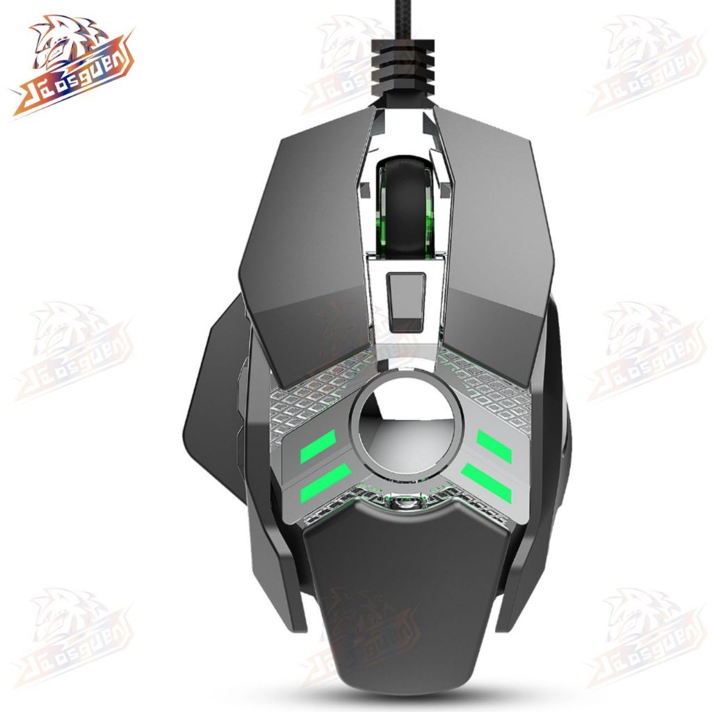 Mouse Gamer Optico 3200dpi Gaming Sensor Com Led Iluminado