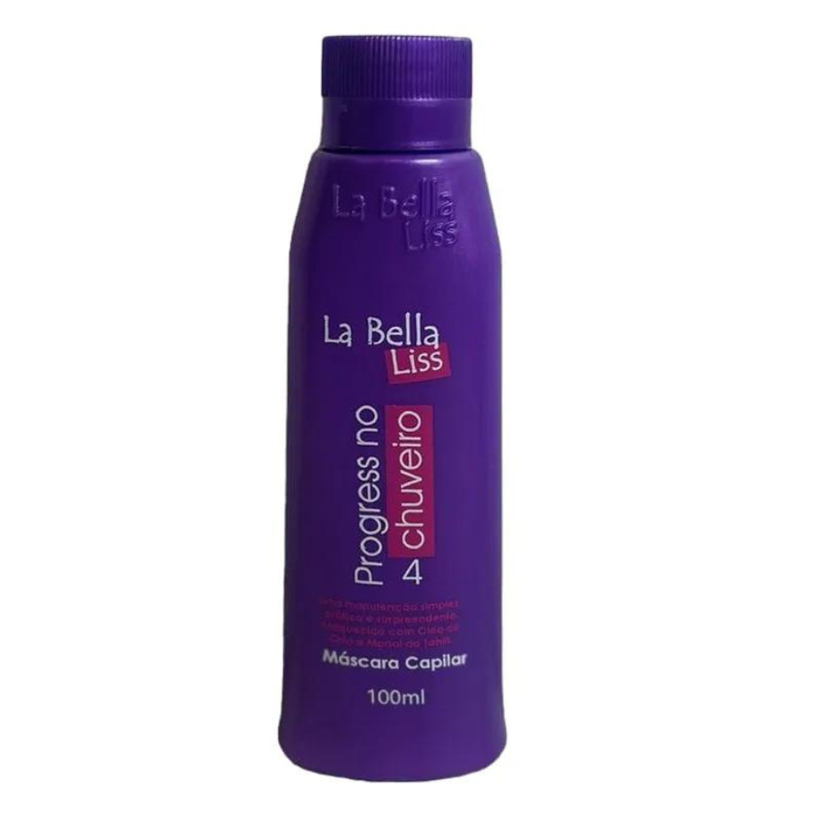 Progressiva de Chuveiro Sem Formol La Bella Liss 100ml Elimina Frizz Diminui Volume