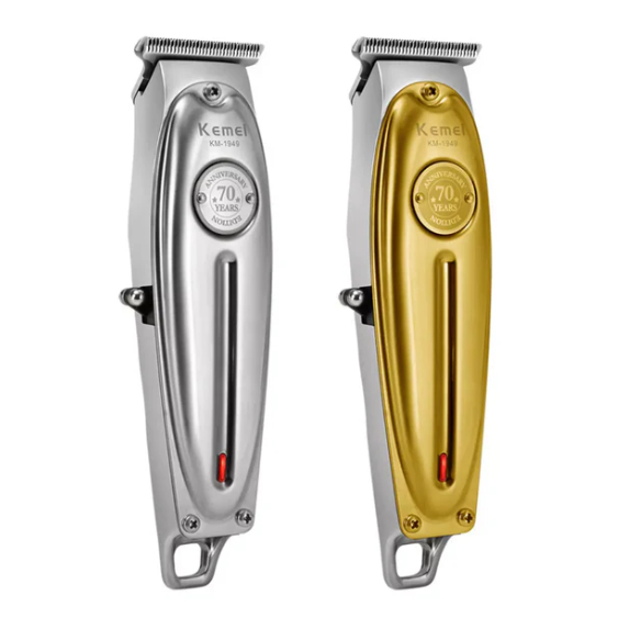 Kemei Km-1949 - Cortador De Cabelo Metálico 110v- 240v em Oferta na Shopee