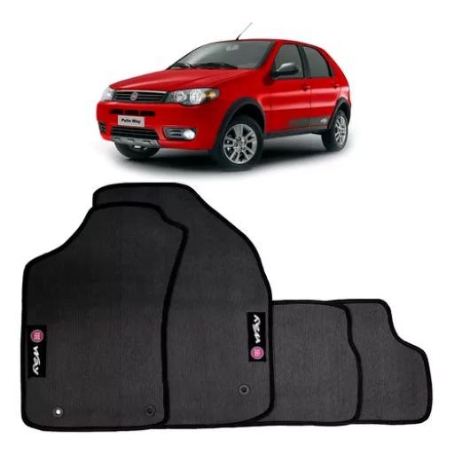 Jogo Tapete PALIO WAY 2015 2016 2017 PVC Borracha (04 Peças) em Oferta na Shopee