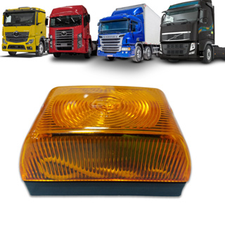 Lanterna Delimitadora Lateral Bau Carroceria Carreta Am em Oferta na Shopee