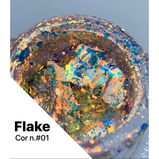 FlaKe Original - Cor 1 - Decoração de unhas, makes. Alongamento de unhas e nail art. em Oferta na Shopee
