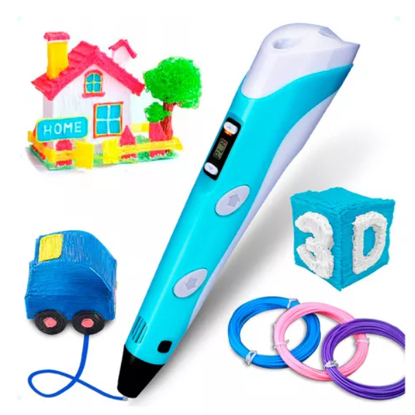 Caneta Mágica Com Impressão 3d Infantil Para Crianças