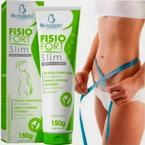 Gel Redutor Fisio Fort Slim Reduz Medidas Queima Gordura 150g em Oferta na Shopee