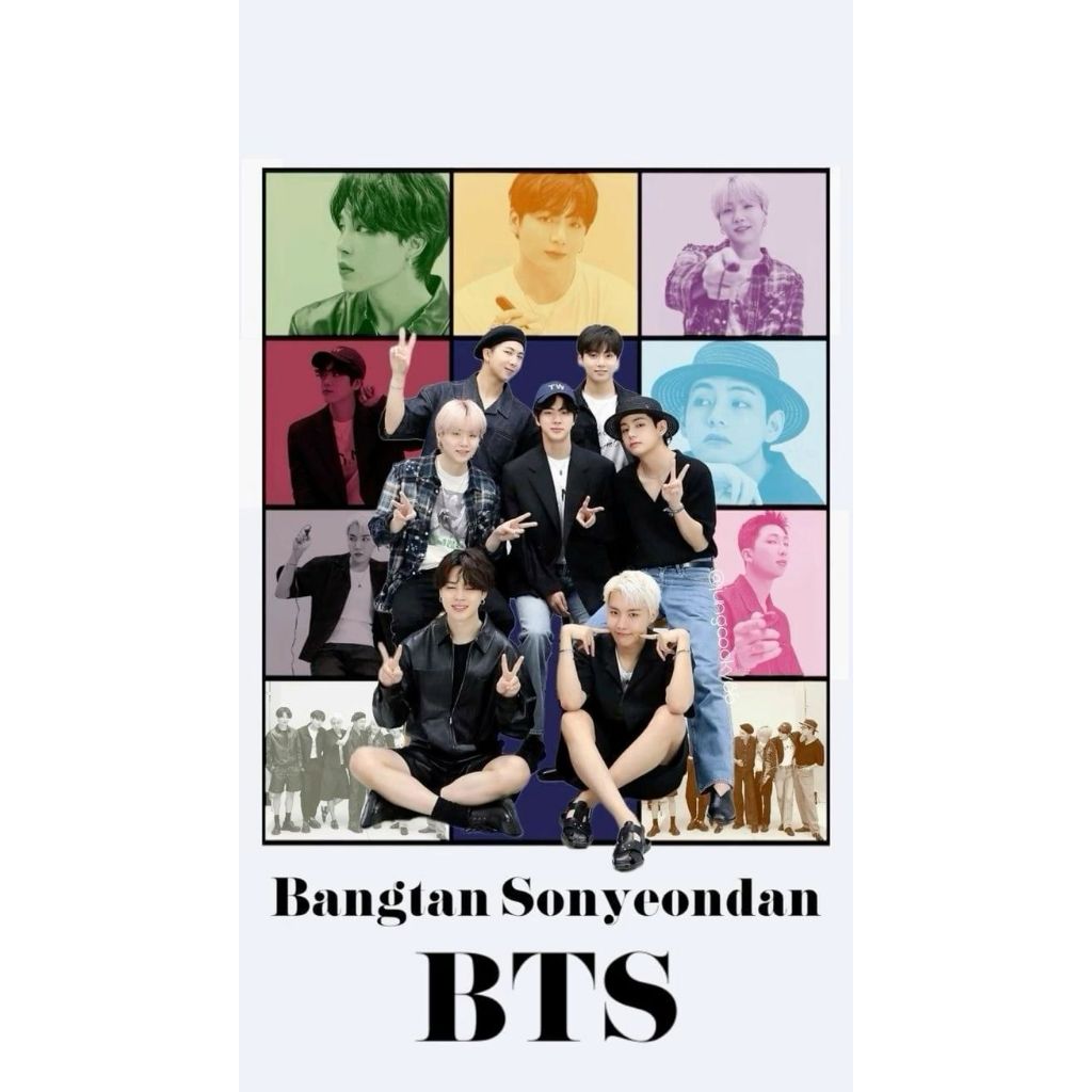 Poster BTS - Kpop - BoyGroup - BTS - Kpop