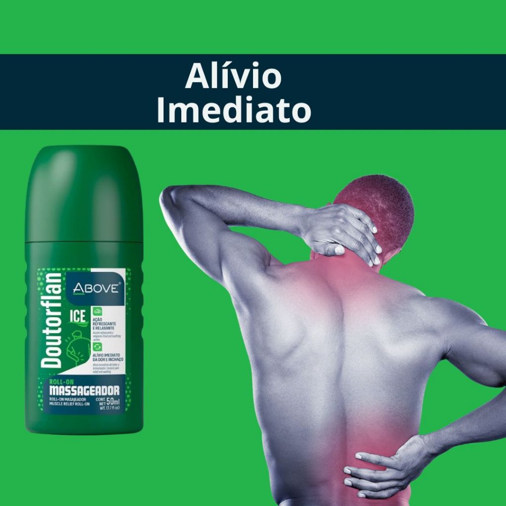 Detalhes do Doutorflan Above Roll-On Massageador Ice – 50ml