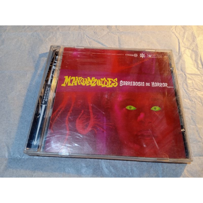 CD manganzoides sobredosis de horror ótimo estado mídia e capa