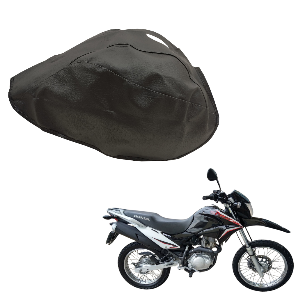 Capa do Tanque Honda Bros 150 De 2009 a 2014 - Preto - Sem Logo