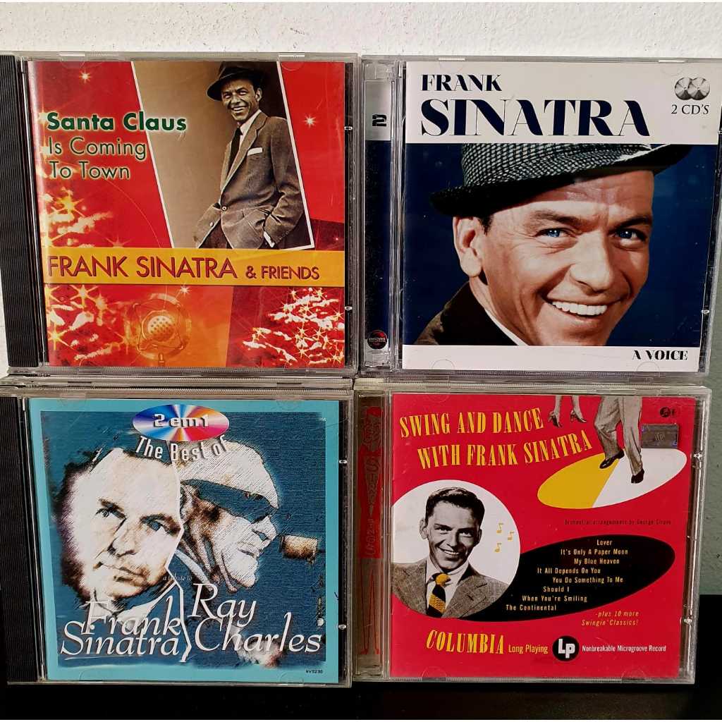 CD Frank Sinatra - Ao Vivo The Best Greatest Hits New York The Voice Friends Swing & Dance - Lote