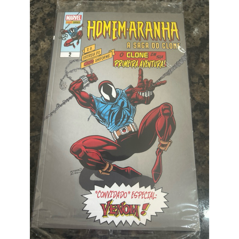 Homem Aranha - A Saga do Clone - O Clone em sua Primeira Aventura - volume 2 novo/lacrado