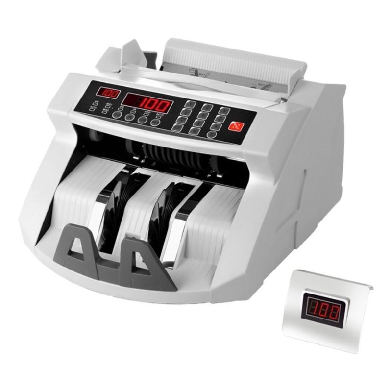 Máquina Contadora de Cédulas Profissional Bivolt é ideal para mercados, sacolões e supermercados