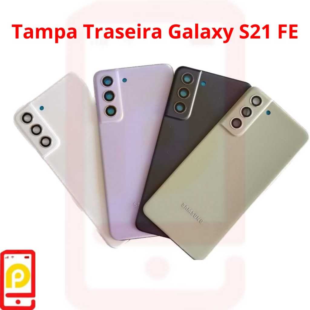 Tampa Traseira Galaxy S21 FE #NAPORTAL em Oferta na Shopee