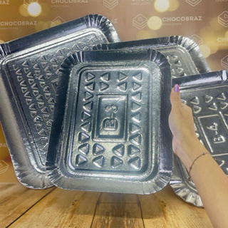 10 BANDEJA DE BOLO LAMINADA PRATA N°3 N°4, N°5 ou N° 6 em Oferta na Shopee