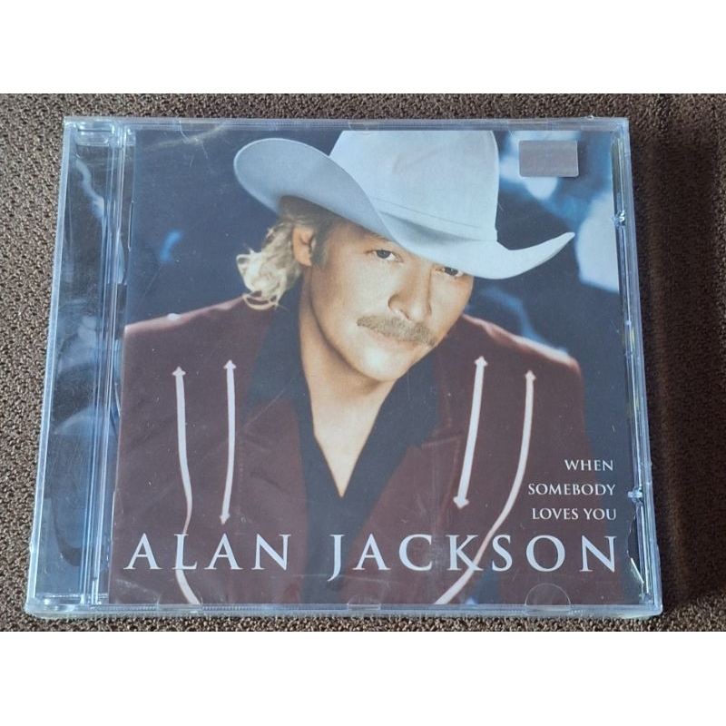 CD ALAN JACKSON WHEN SOMEBODY LOVES YOU LACRADO