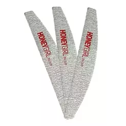 20 Lixas Boomerang Profissional Vermelha Honey Girl 80/100
