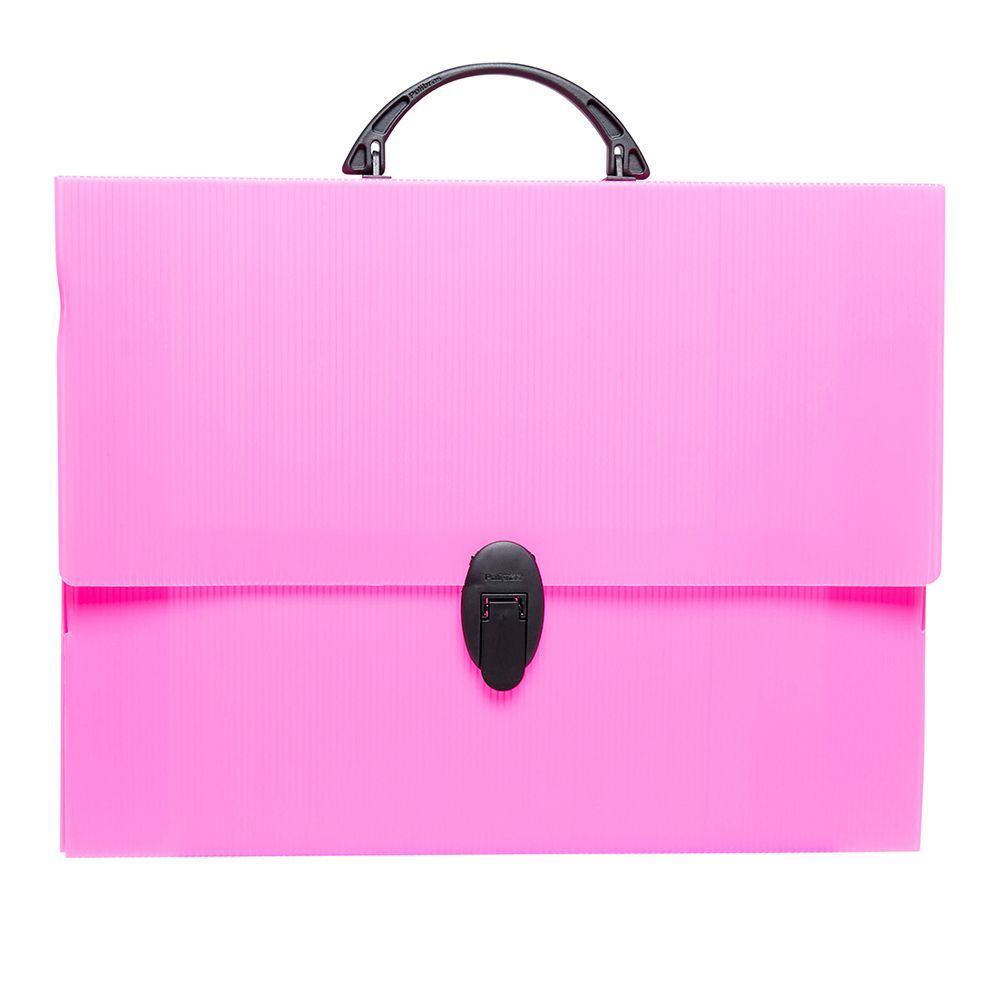 Pasta Maleta Polionda A4 Rosa em Oferta na Shopee