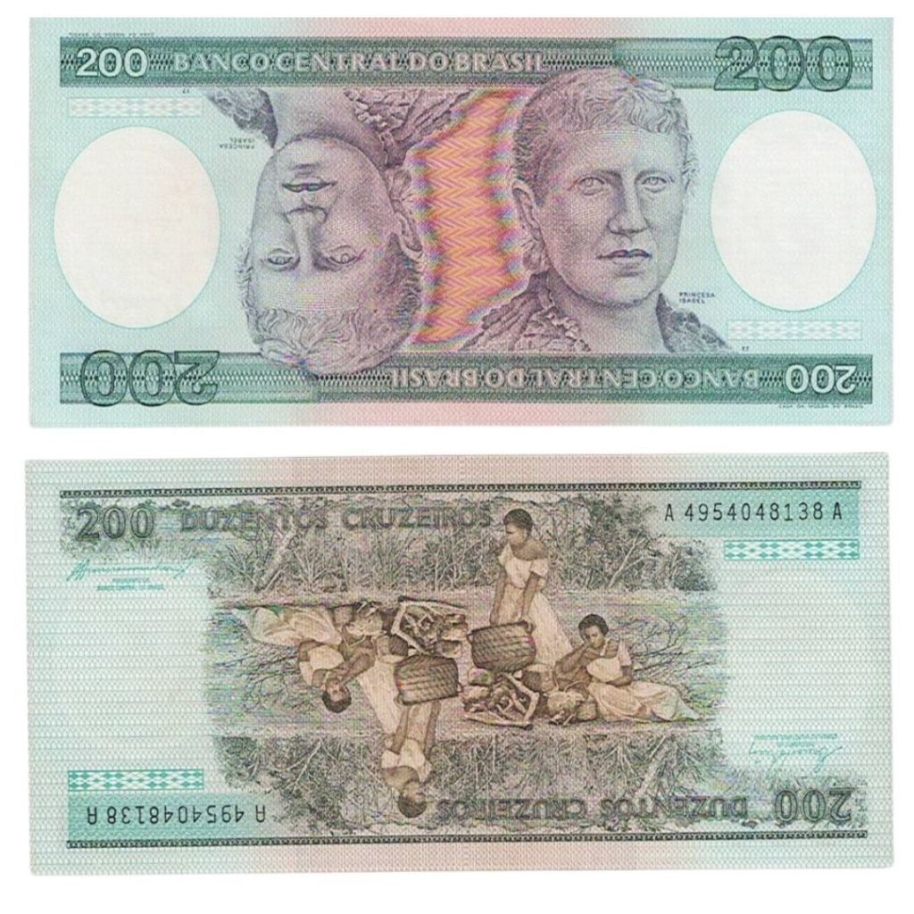 200 Cruzeiros - Princesa Isabel - FE - C159 - 1984