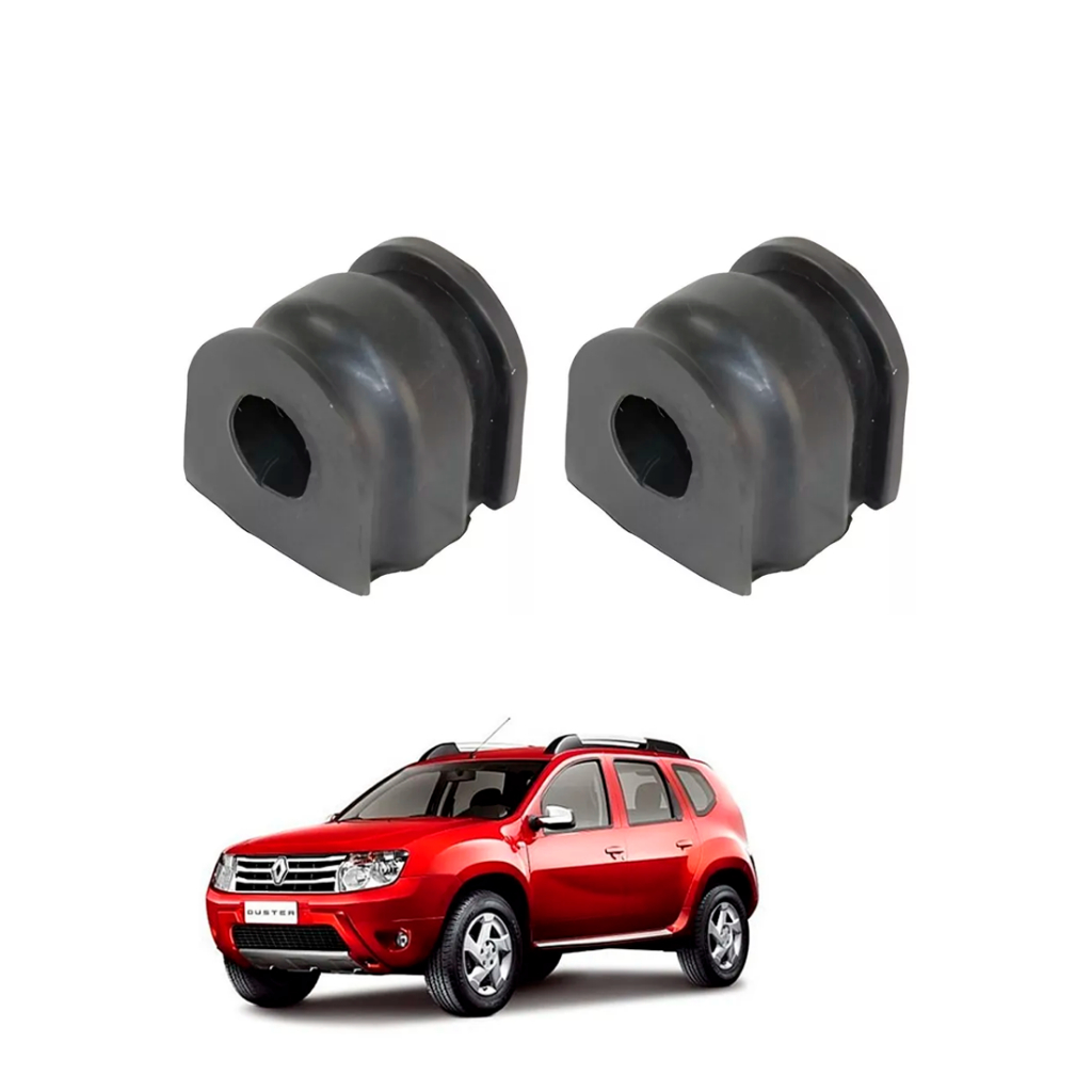 Par Bucha Barra Estabilizadora Dianteira Renault Duster 19mm